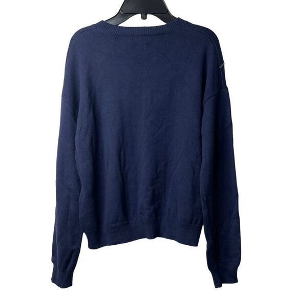 Harper Canyon Girls Navy Peacoat String Lights Sequin Sweater Size X Large 14/16 - Picture 2 of 11